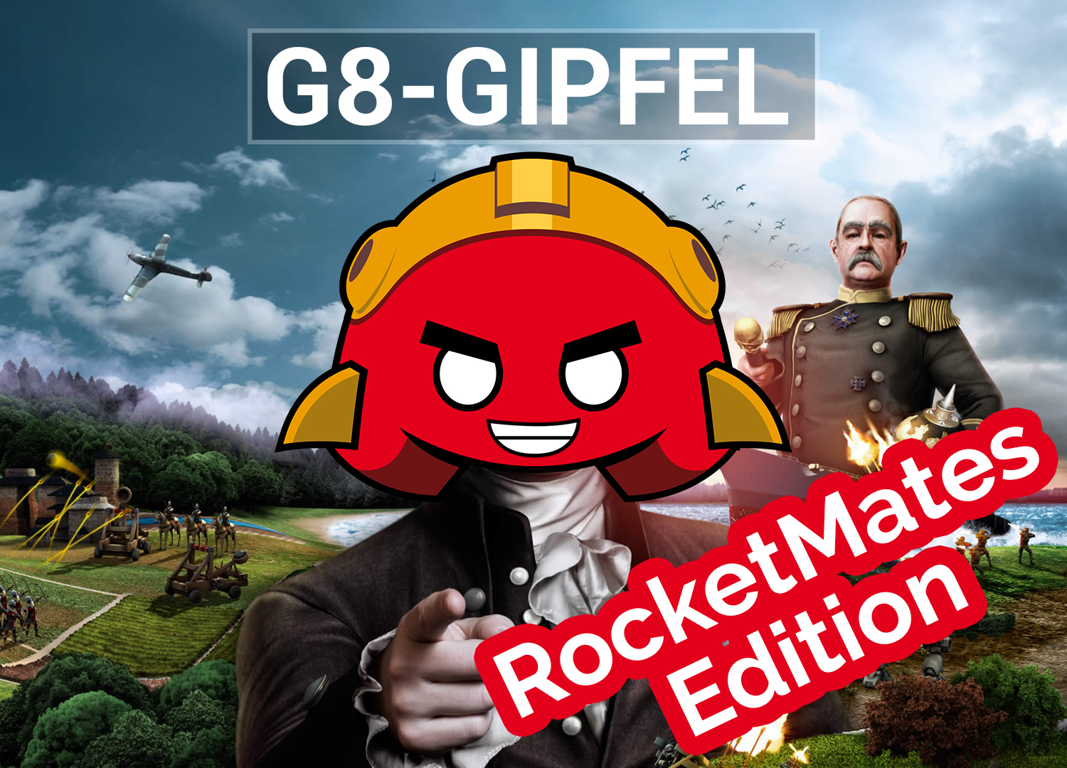 RocketMates G8 Gipfel